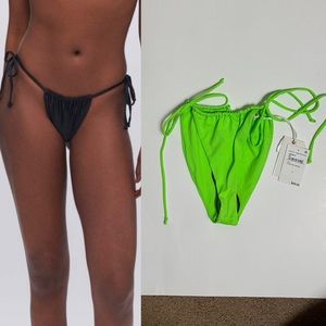 Good American GREEN string bikini